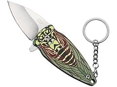HENWAFX (2 Pack) Small Cicada Pocket Knife
