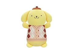 Squishmallows Original Sanrio 10in Plaid Pompompurin HugMees