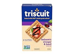 Triscuit Balsamic Vinegar & Basil Whole Grain Crackers