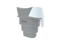 Nuby Collapsible Rinse Pail for Baby Bath Time