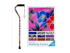 Nova Designer Walking Cane - Pink Floral