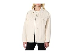 Amazon Essentials Womens Rigid Denim Trucker