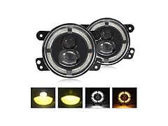 TopAutoGear 4 Inch Round LED Fog Lights