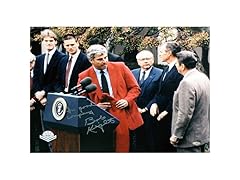 Bob Knight w Bush/Reagan Autograph Photo