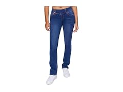 Forever 21  (28) Mid-Rise Jeans Medium Denim