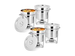 7QT Commercial-Grade Soup Chafer Set of 2