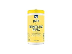 Perk Disinfecting Wipes Lemon 75ct