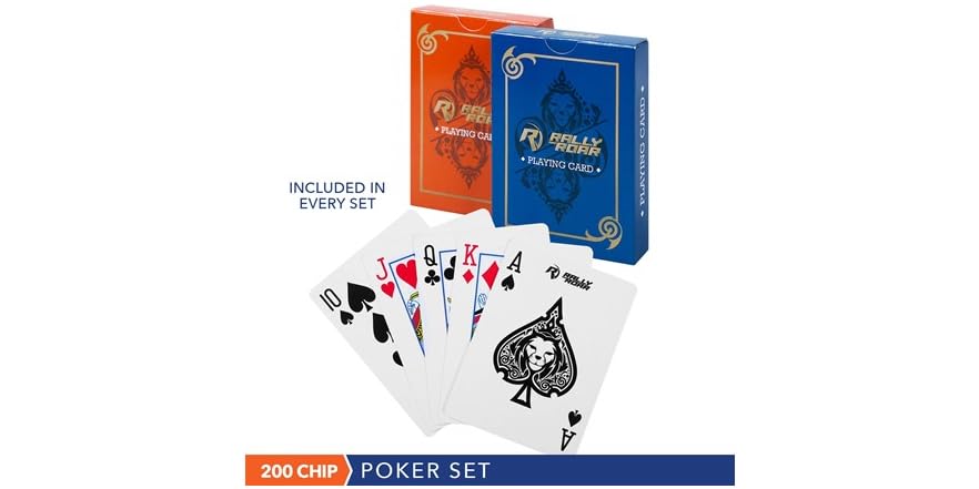 rally and roar poker set