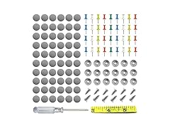 stymart stymart 60 pcs Car Roof Snap Rivets Reta