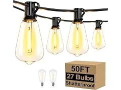 Brightever KN-ST38-50FT25T-1 50FT LED Outdoor String Lights