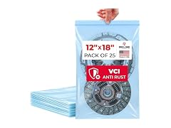 VCI Reclosable Poly Bags 12" x 18", Pack of 25-4 mil 