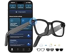 AI Smart Glasses | 8MP Camera | AI Translation