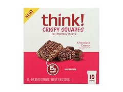 Think! Chocolate Crunch Crispy Square 10ct, 1.48 OZ