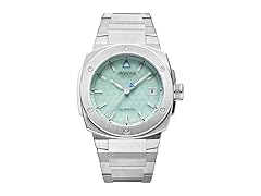 Alpina Unisex Solar Powered Solarmeter, Teal Dial