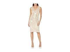 Eliza J Womens (6) Dress Gold