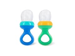 Nuby Nibbler Mesh First Soft Foods Feeder, 2pk