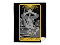 "The Hanged Man Tarot" Mink Fleece Blanket