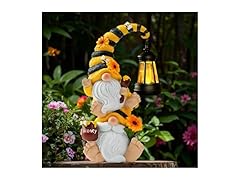 QZZP W2340 Solar Bee Garden Gnomes
