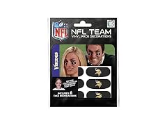 Party Animal Eye Black Stickers, Black