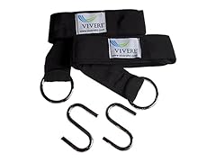 Vivere Eco-Friendly Hammock Tree Straps (2 Pack)