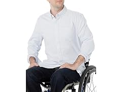 AE Men LS Oxford Shirt Grey