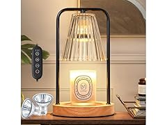 VerRon Jar Candle Warmer Lamp