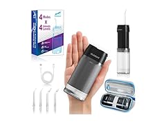 Black Portable Water Flosser