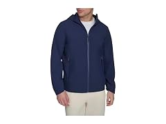 Champion Men (XXL) Hooded Rain Slicker Peacoat