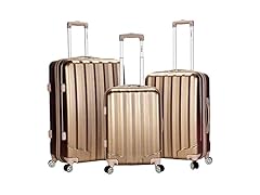 Rockland 3Pc Santa Fe Hardside Luggage Set, Bronze