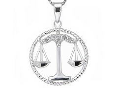 Libra Zodiac Pendant