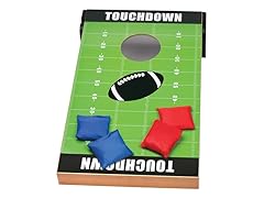 Compact Cornhole Football Toss Game