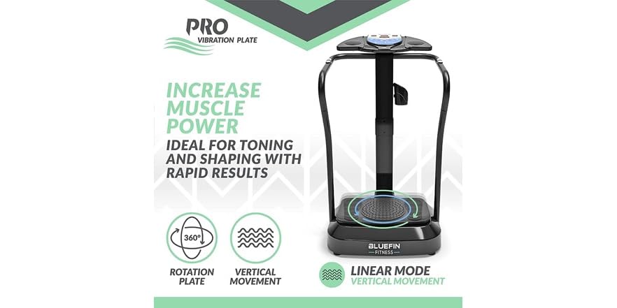 ACi Fitness Vibration Platfor | Crazy Fit Pro Odel | Upgraded Design