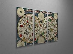 Classic Hemisphere Map by PingoWorld