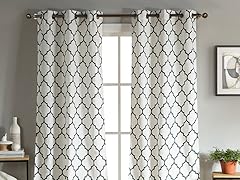 Mason Linen Look Window Panels - 76" x 84"