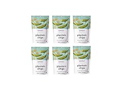 Salted Coconut Oil Plantain Chips 6 Pack