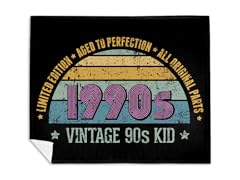 Vintage 90's Kid Mink Fleece Blanket