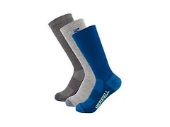Merrell Unisex 3-pack Trekker Outdoor Crew Socks