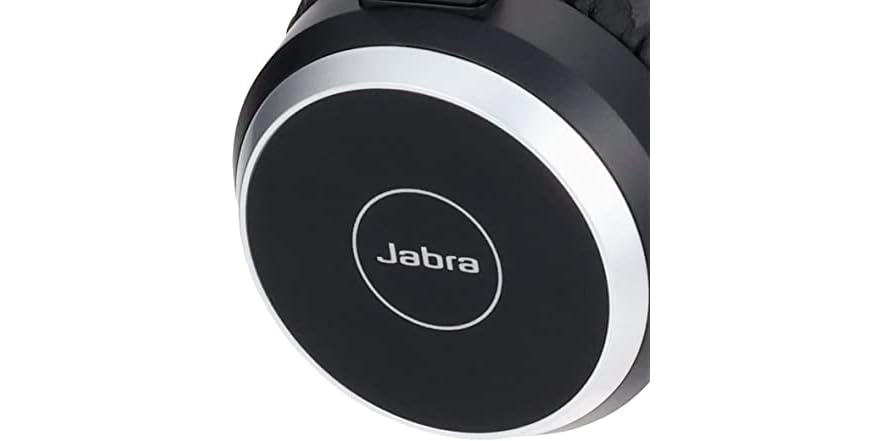 Jabra Evolve 65 MS Stereo – Includes Link 370 USB Adapter – (Open Box)