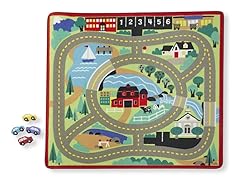 Melissa & Doug Round the Town Road Rug