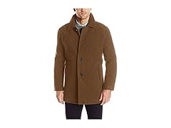 Cole Haan Car Coat (L) Camel