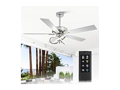 Parrot Uncle 52 Inch Chandelier Ceiling Fan