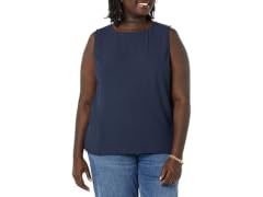 Amazon Essentials Women (XL) Standard Top Navy