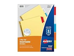 Avery Binder Dividers - 5-Tab