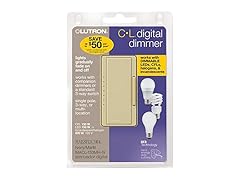Lutron MACL-153-IV 3 Way Digital Dimmer Beige