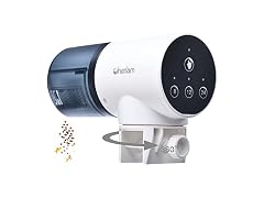 Cherlam Automatic Fish Feeder, Aquarium Fish Feeder Dispenser