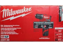 Milwaukee 3401-22 M12 SUBCOMPACT Drill Driver Kit