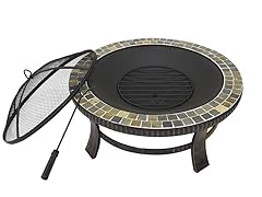 Astella 30" Round Wood Burning Fire Pit