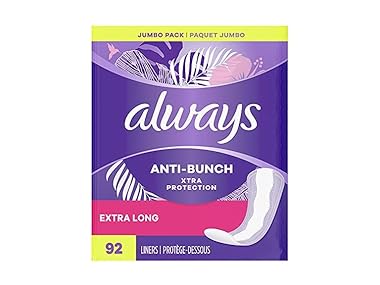 $4.99, Was $7.97, 37% Off! Always Anti-Bunch Liners, 92ct dealfomo