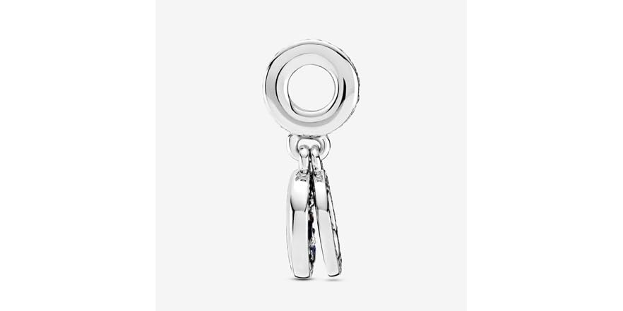 Pandora Sparkling Blue Disc Charm