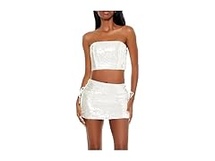 Forever 21 Women (XL) Sequin Tube Top